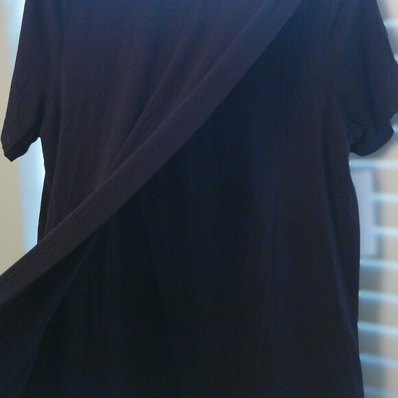 NWT Black Athleta Essence Maternity Asymmetrical Top - Nursing Friendly - Size S - Picture 10 of 14